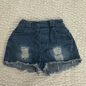 Toddler Stylish Blue Denim Shorts